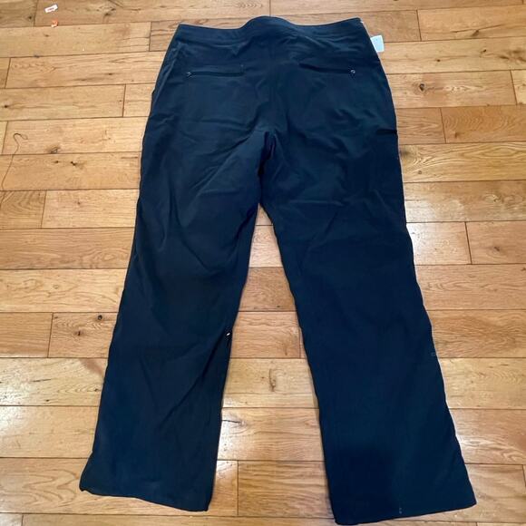 L.L. Bean Women’s Fleece Lined Comfort Trail Bottom Performance Pants Size 16 - Picture 7 of 7